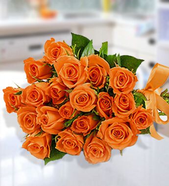Flowers to UAE- Orange Blossom
