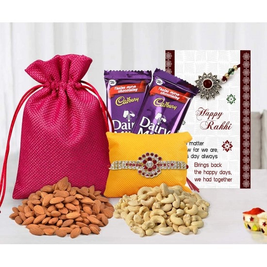 Rakhi Special for Brother with Dryfruits.