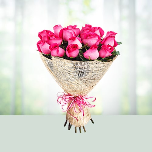 Order Pink Roses Bouquet Online