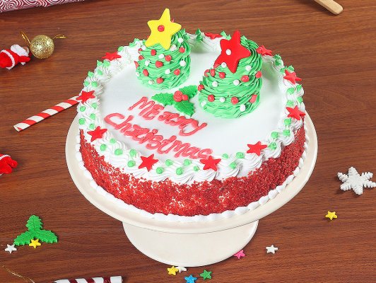 Christmas Gift- Red Velvet Cake 