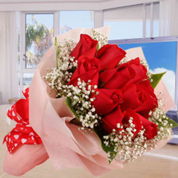 10 Roses Bouquet 