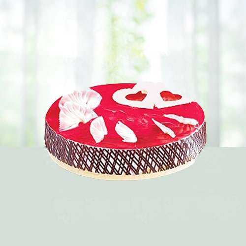 Order Strawberry Cheese Cake- 1 kg Online