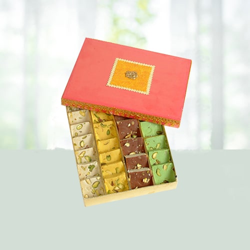 Sugarfree Assorted Mawa Barfis (250 gms)