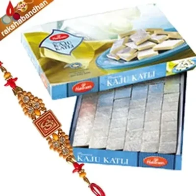 Haldiram Kaju Katli with Rakhi