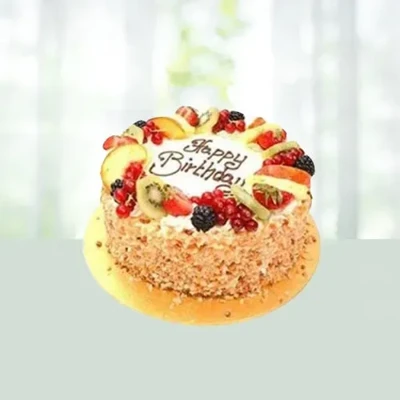 Butter Scotch Designer Cake Half Kg