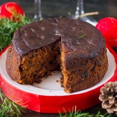 Christmas Gift- Dark Chocolate Cake