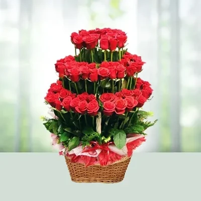 Radiant Red Basket