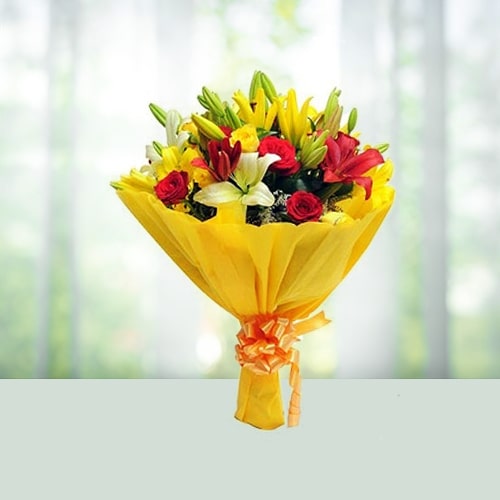 Order Lilies Flowers Online- Flower shop for Send Flowers to Rudrapur